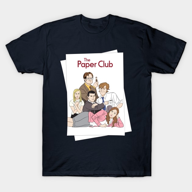 The Paper Club T-Shirt by kentcribbs